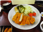 ロースカツ定食